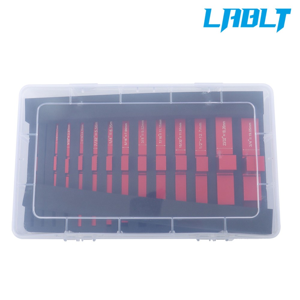 LABLT Height Gauge Router Table Setup Bars Precision Setup Blocks 14piece set