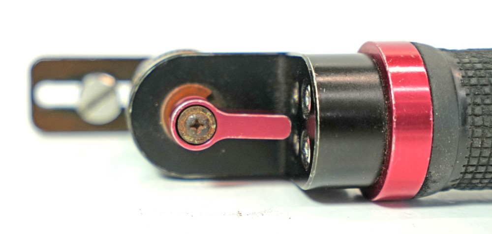 ADJUSTABLE HANDLE WITH 2 3/8"-16 SCREWS, MOUNT ON YOUR CAMERA OR RIG