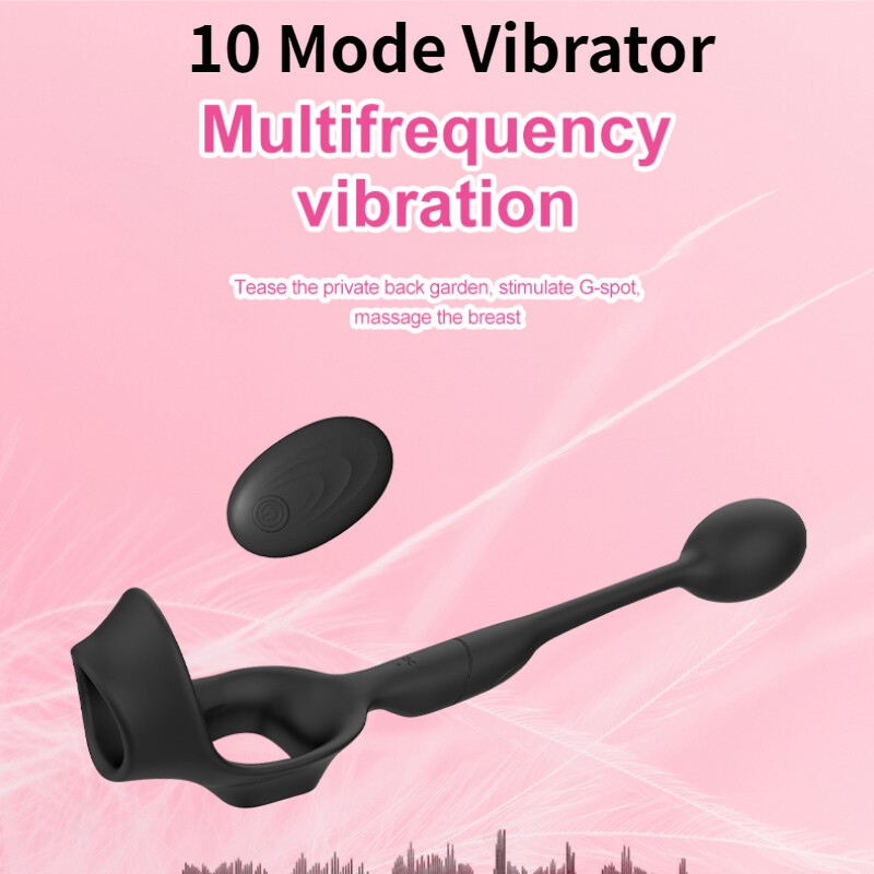 Remote Electric Penis-Stretcher-Sleeve Penis-Enhancer-Ring Men Delay Ejaculation