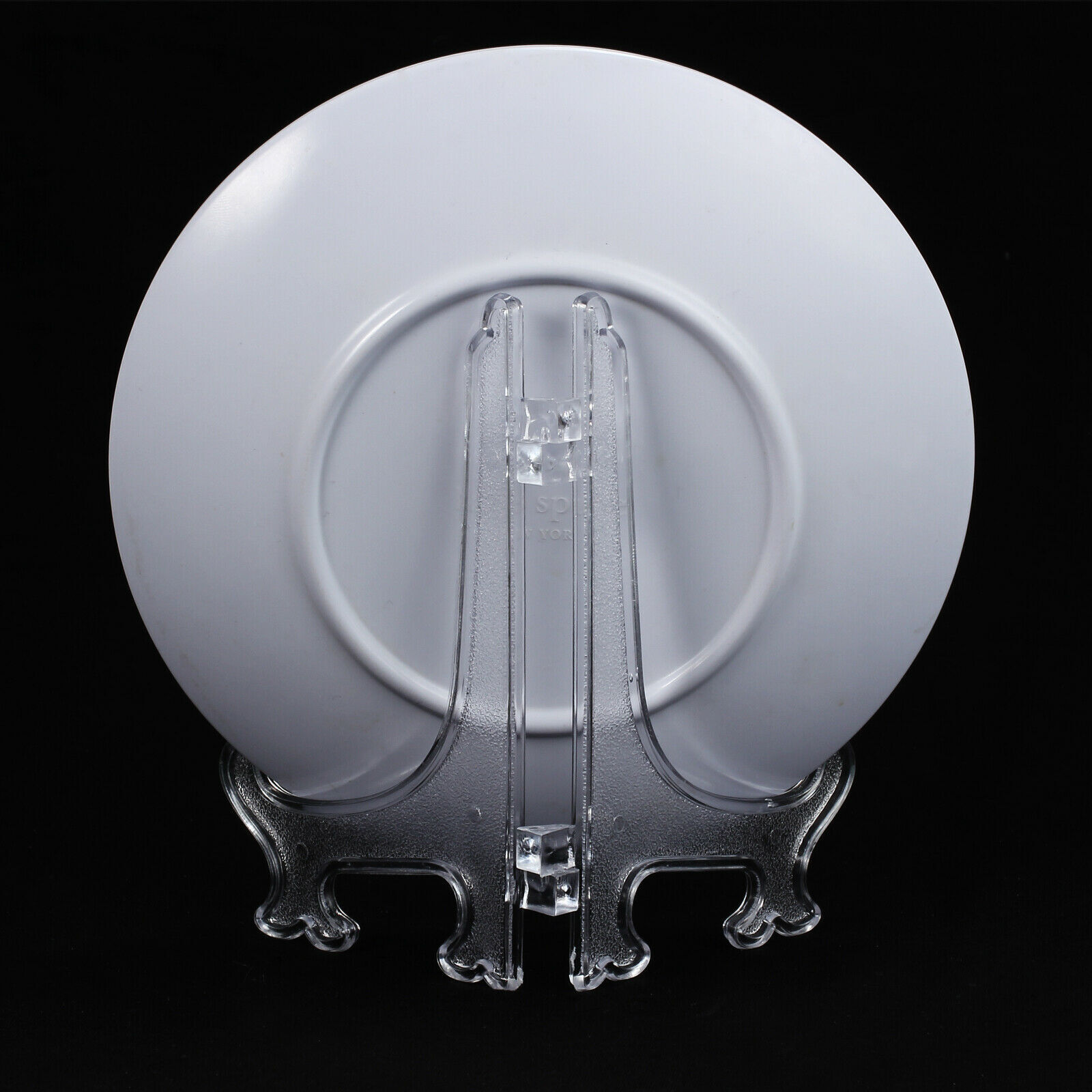 12Pcs 5" Tall Plastic Easel Display Stand Plate Holders For Photo Dish Art New