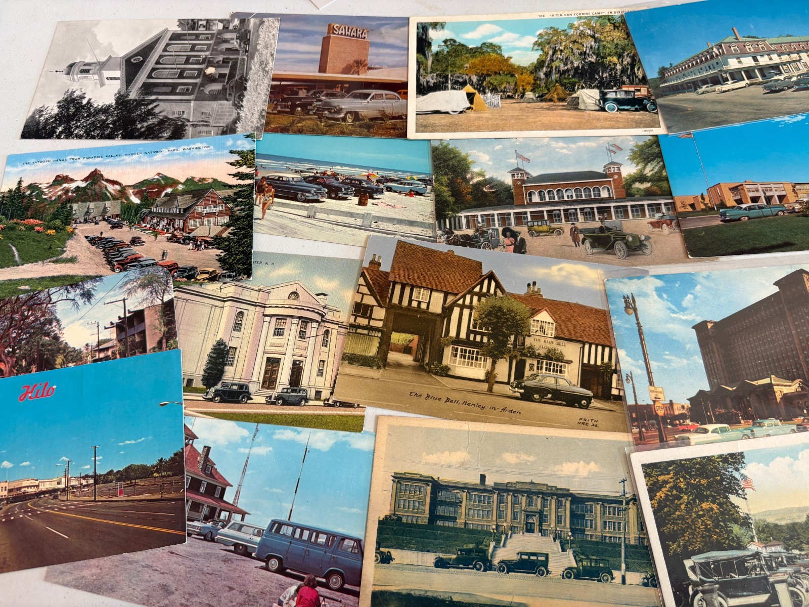 Lot of 25 UNUSED Vintage Postcards USA & FUN TOPICS! 1900s-60s FREE SHIPPING