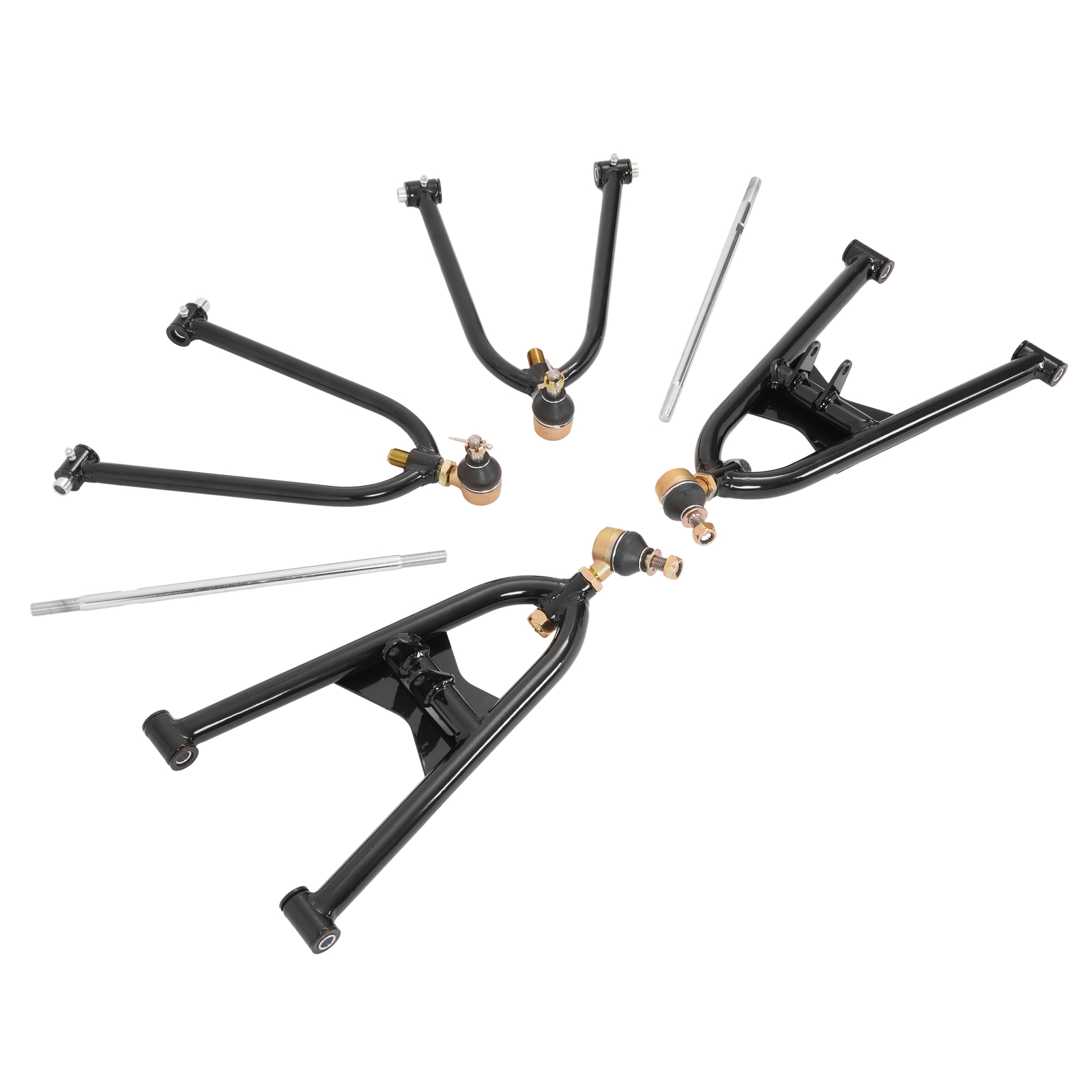 For 2009-2014 Honda TRX400X Sportrax 400 Fully Adjustable Steel Front A Arms 2+0