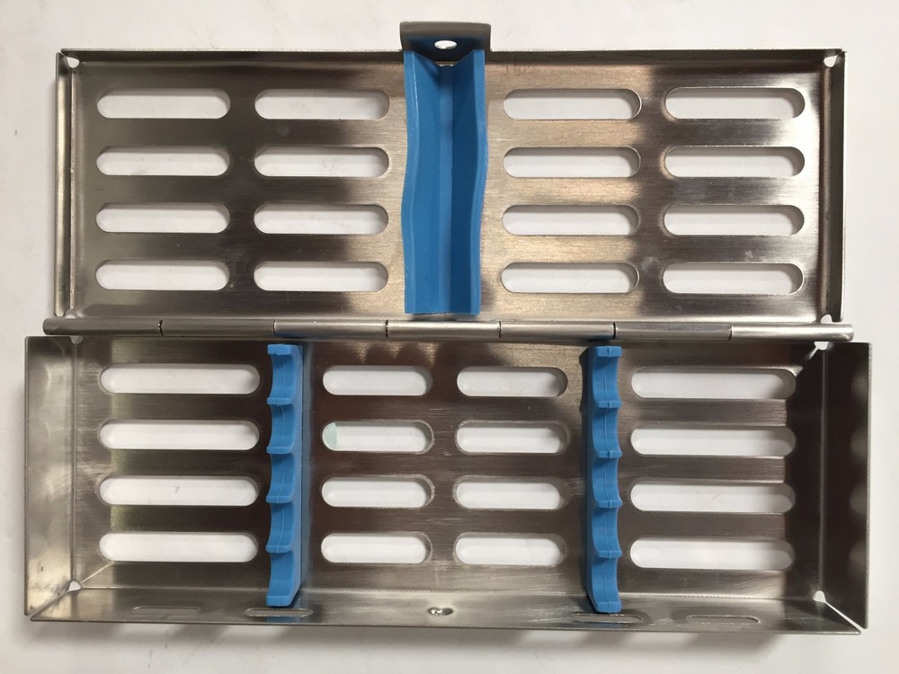 Dental Surgical 5 Instruments Sterilization Cassette Tray Holder