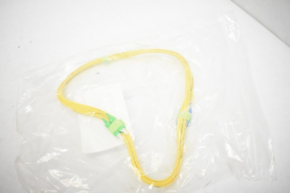 Lightera Fiber Optic Patch Cable SC/APC to SC/APC Singlemode 4m Duplex Yellow