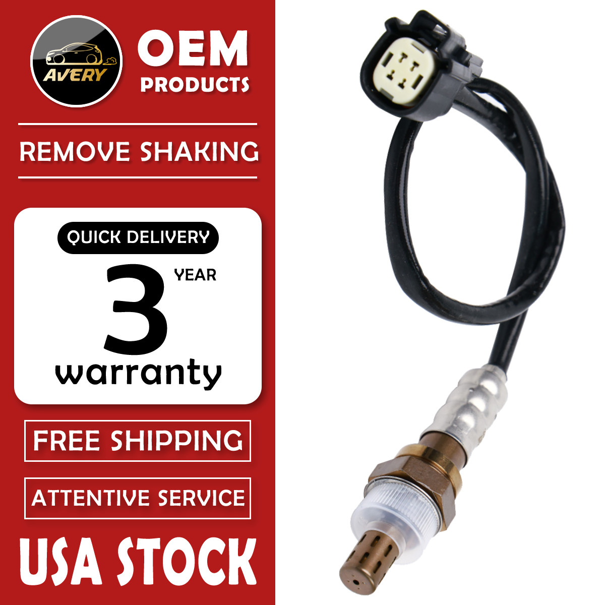 ✅ OEM 4 Upstream + Downstream Oxygen O2 Sensors For Ford F-150 Transit-150 3.7L