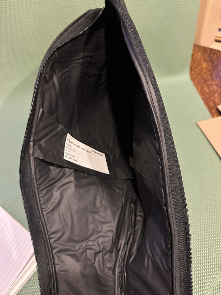 Single Racquet Padded Head Bag