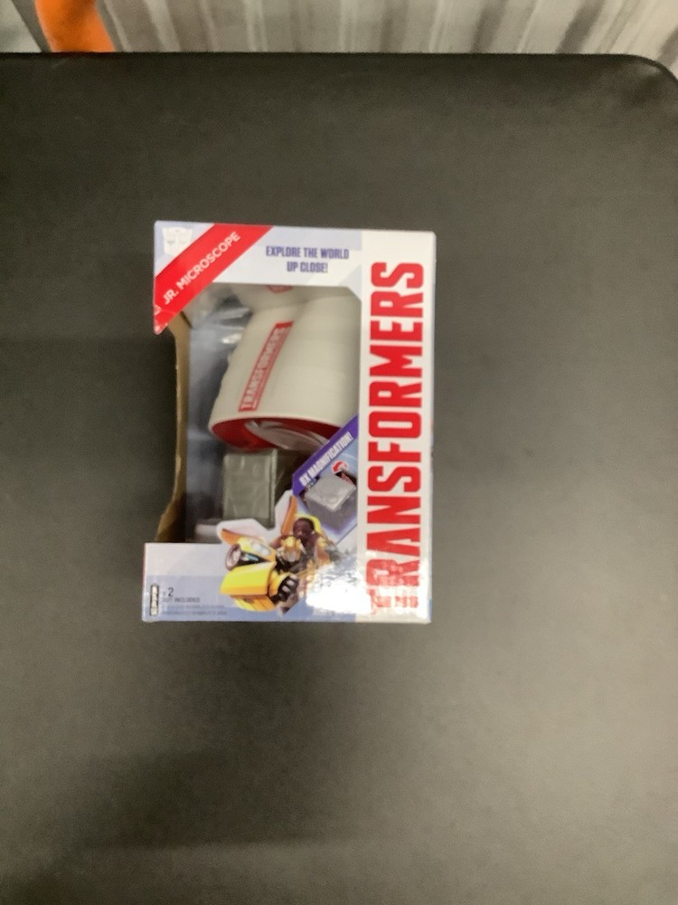 Transformers Jr. Lighted Microscope 8X Magnification New~Sealed