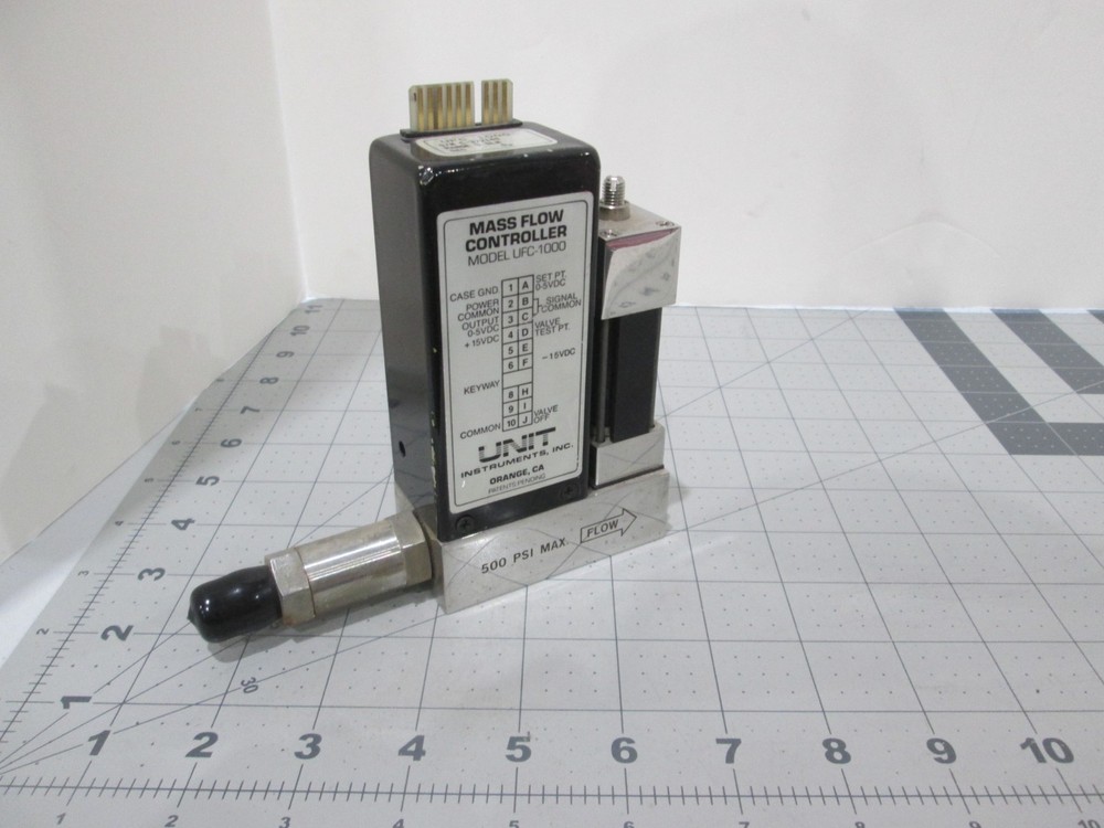 Unit, UFC-1000, Mass Flow Controller, O2, 5 SLM, Used