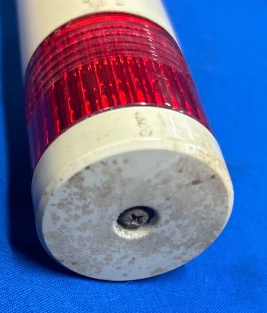 PATLITE MODEL LCE, RED SIGNAL TOWER LIGHT, 24V AC/DC, 0.7 WATT, 1 STACK