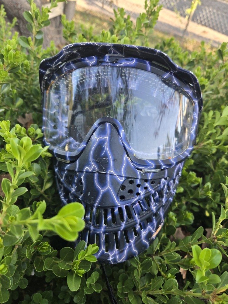 JT Paintball Mask & Goggles W/Adjustable Straps Used