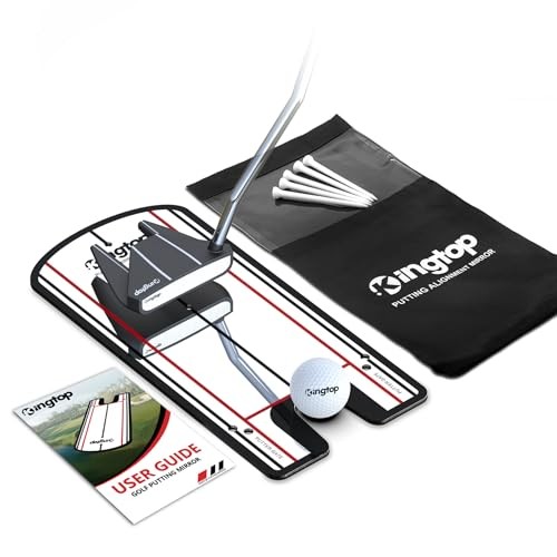 Golf Putting Mirror - Alignment Putting Training Aids Putting Alignment Mirror