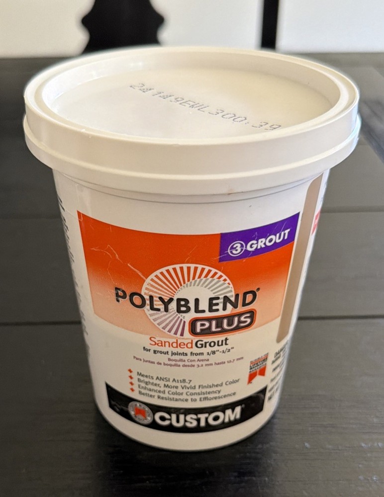Polyblend Plus Grout 380 Haystack Color 1 Lb.