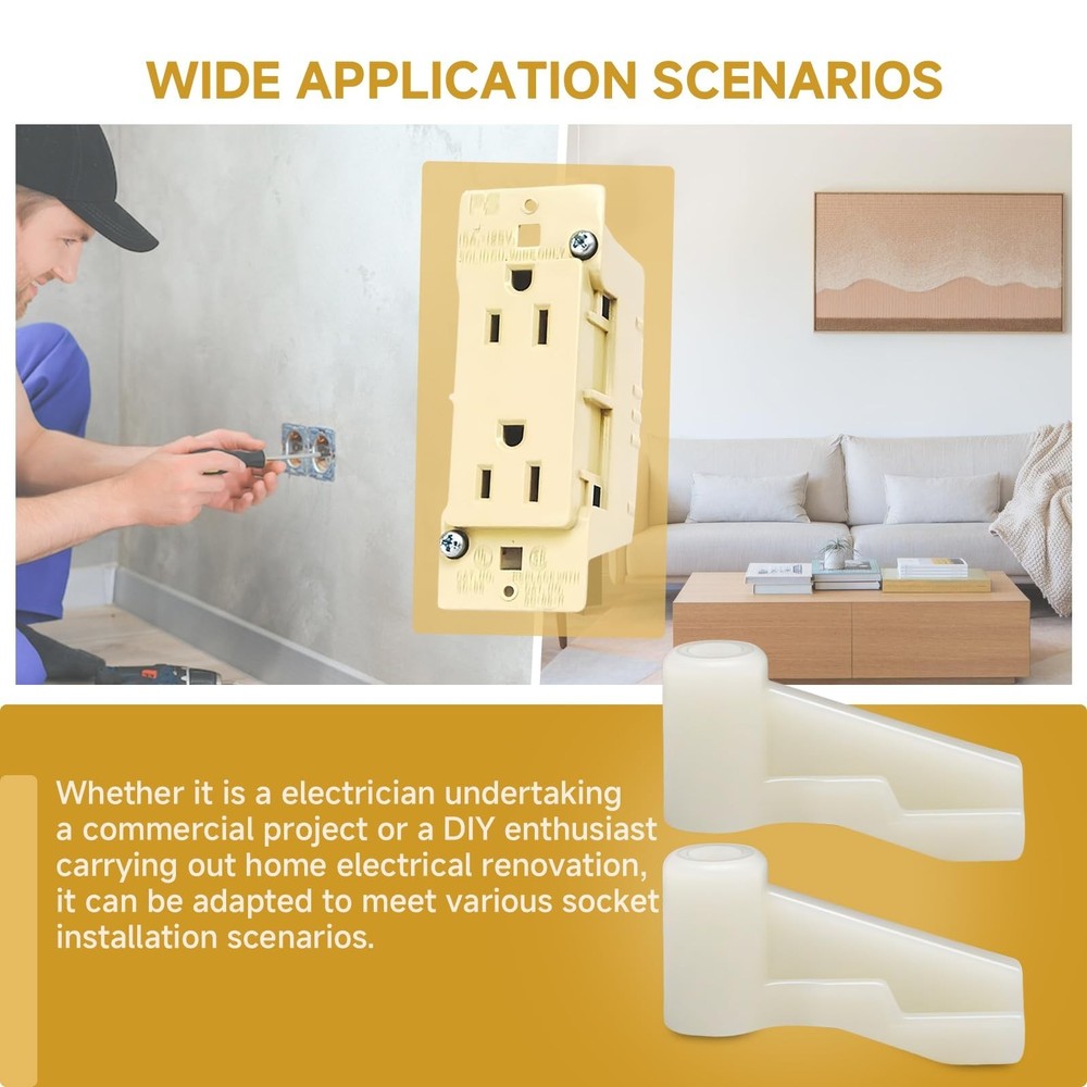 (10 Pieces Suitable for RV Switch Socket mounting Claws 10