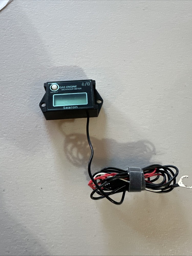 Searon digital tachometer and hour meter