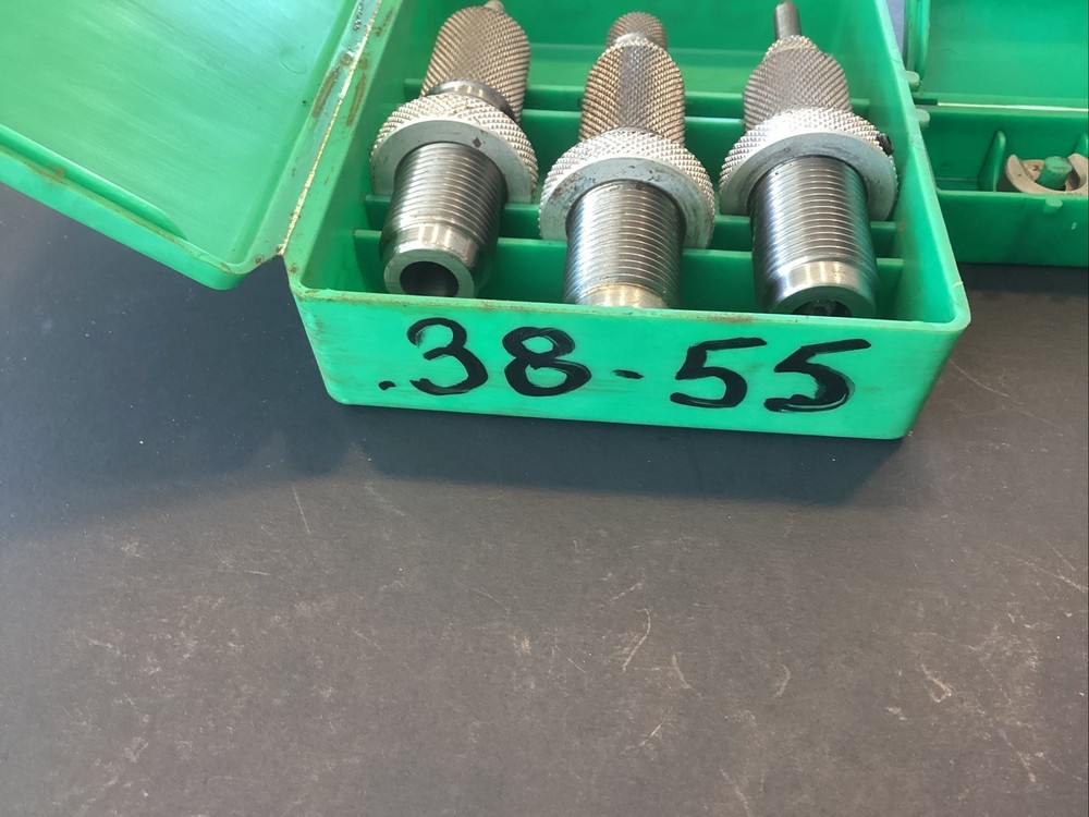 RCBS Loading Dies 38-55 Reloading 3 Die Set & Shell Holder. Free Ship