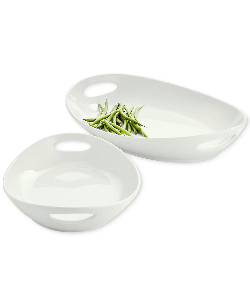 The Cellar Dinnerware Nesting Servers, Set of 2