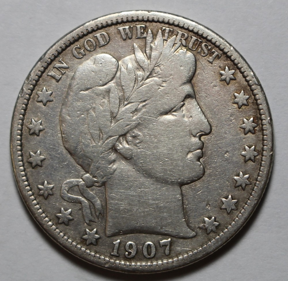 1907 Barber Half Dollar M631