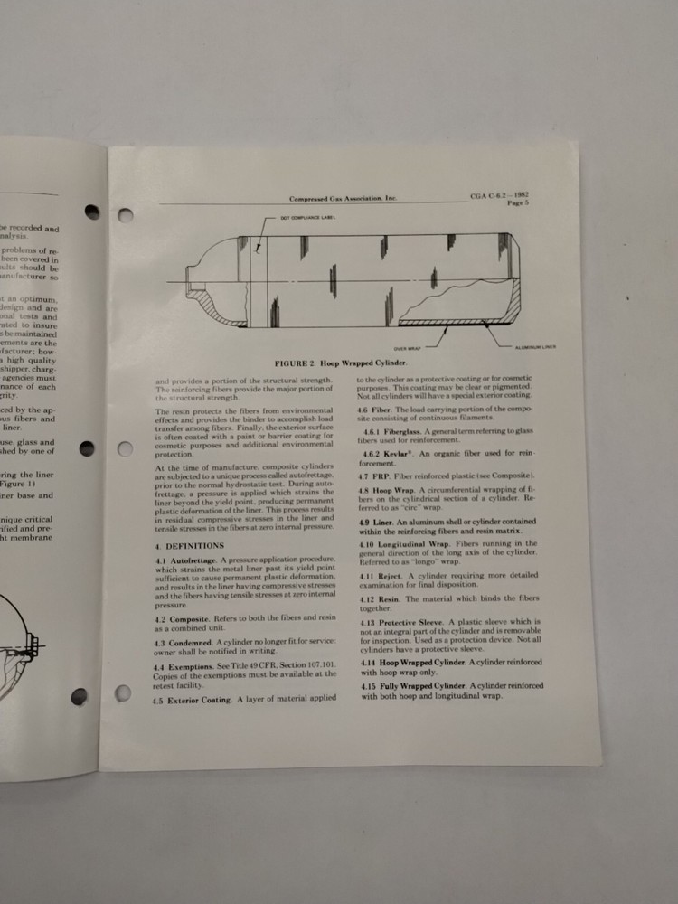 Compressed Gas Assoc. Guidelines for Visual Inspection & Requalification-Origin.