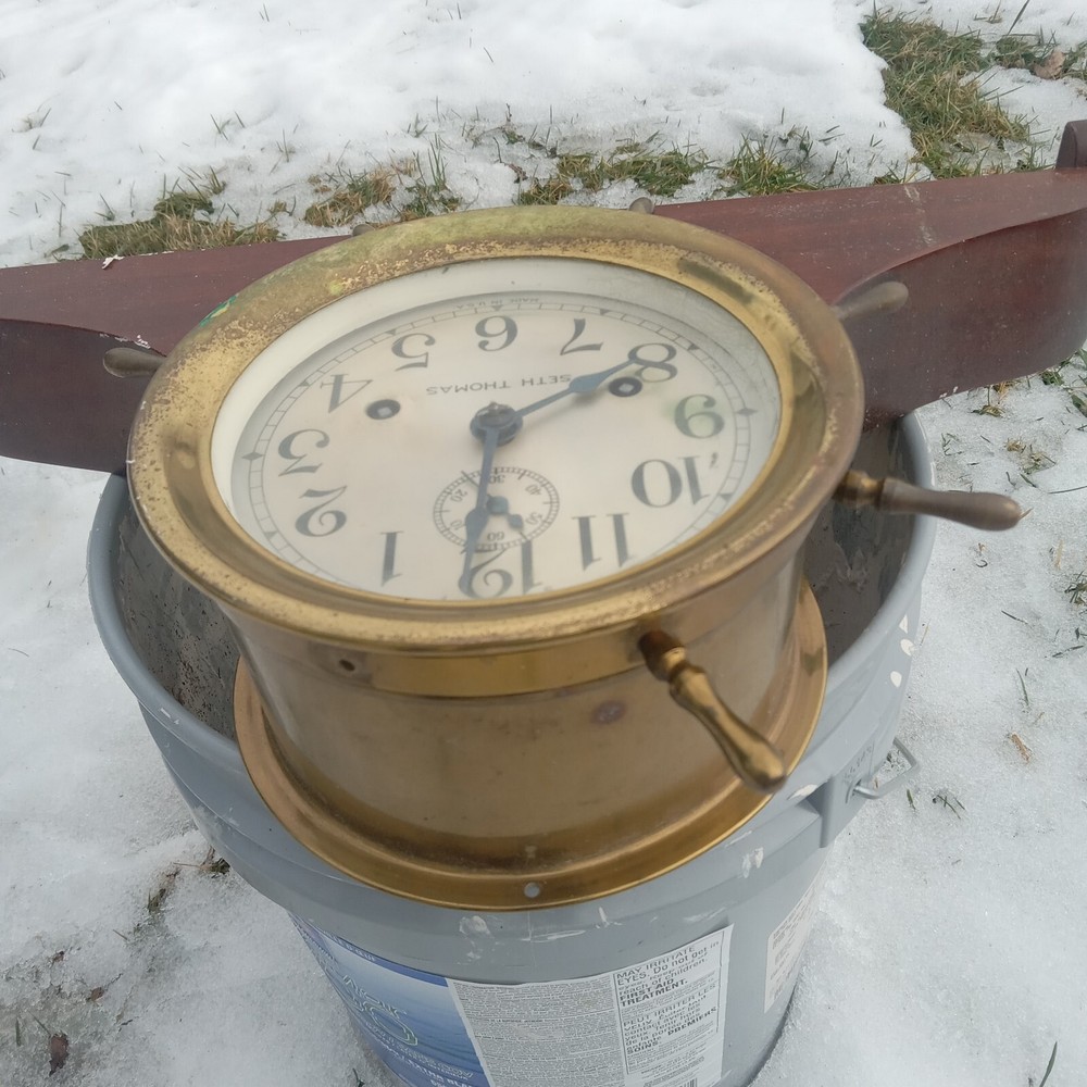Seth Thomas Ship Clock.