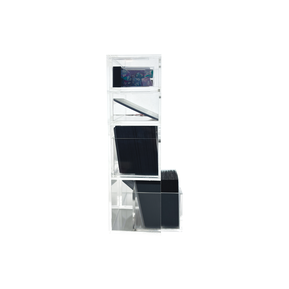 Deck Drawer/Holder for Magic the Gathering Commander decks