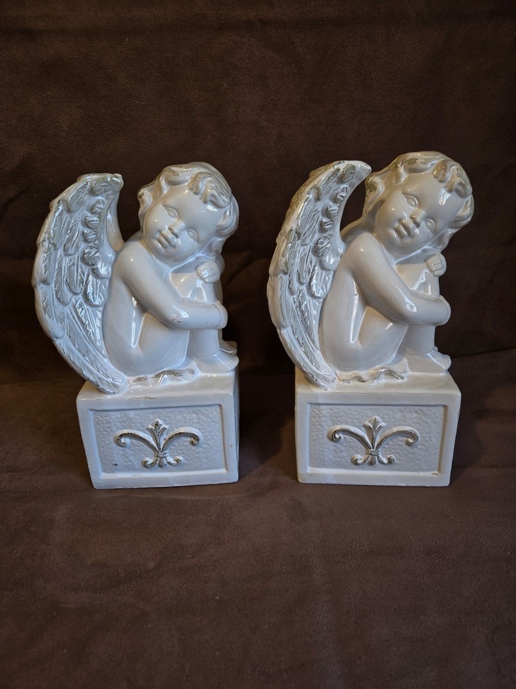 Angel Cherub Bookends