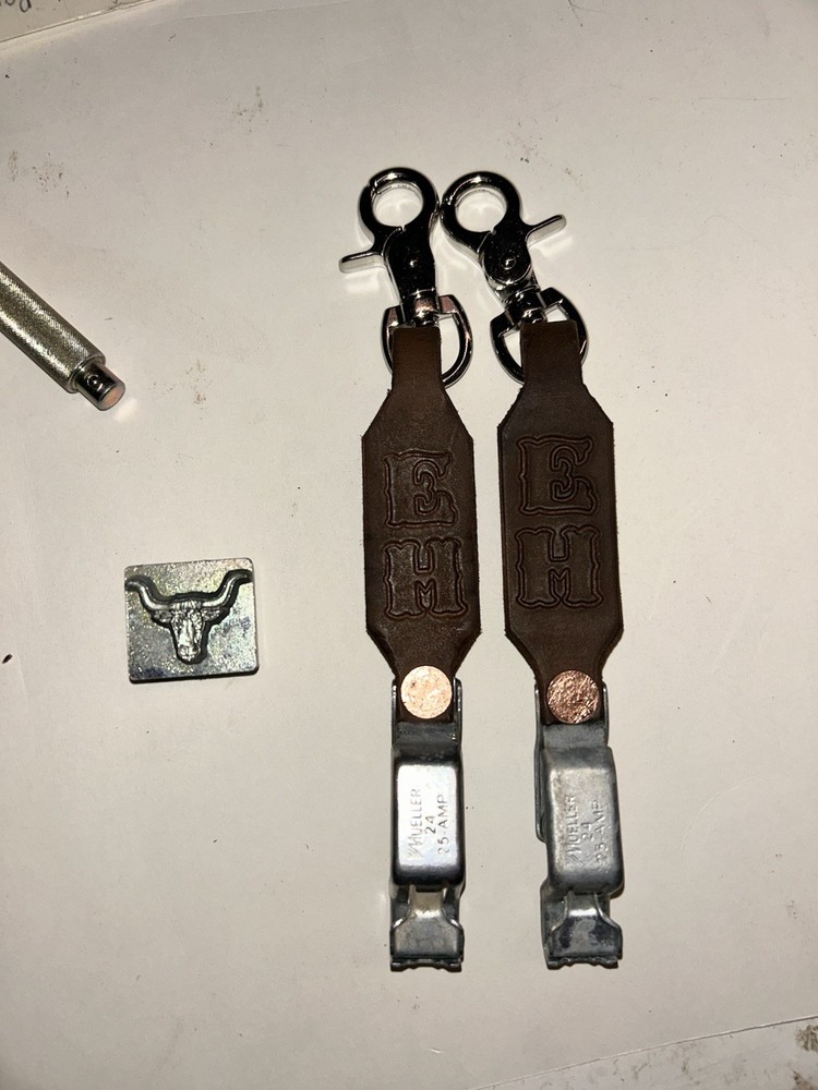 leather strap   glove holder