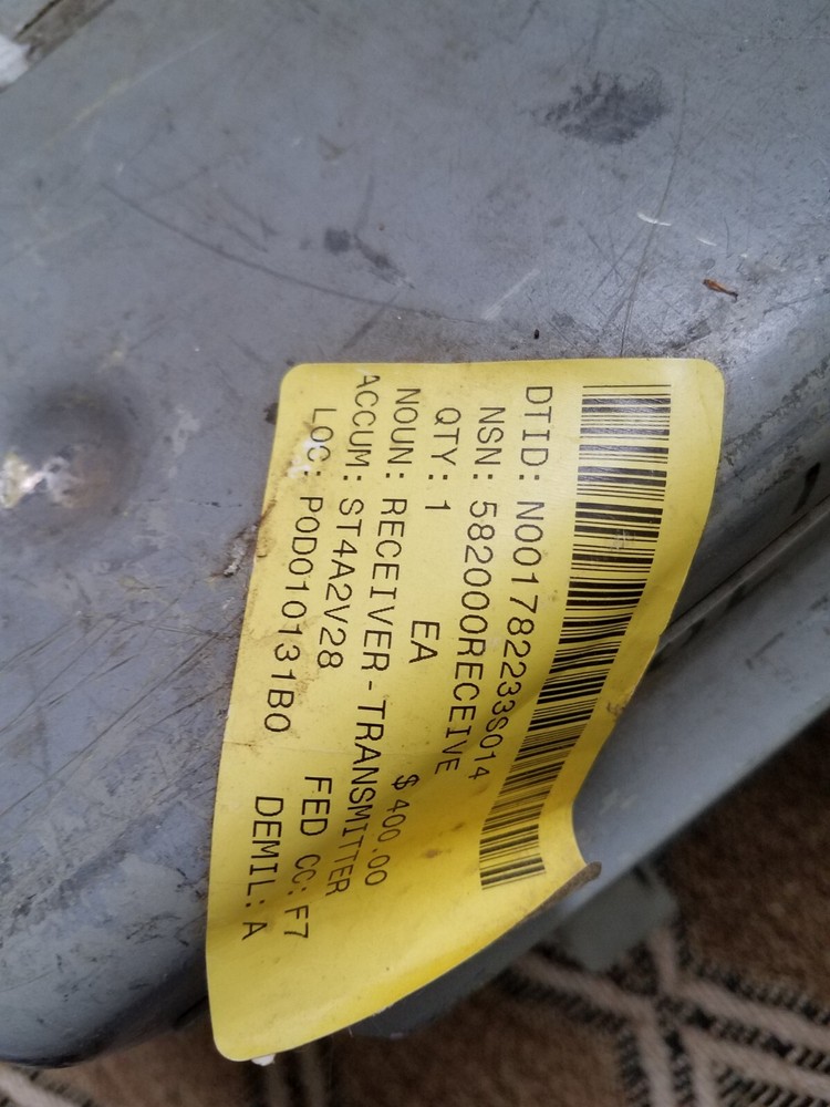Military Electrical Tester. General Dynamics 12A0442-801