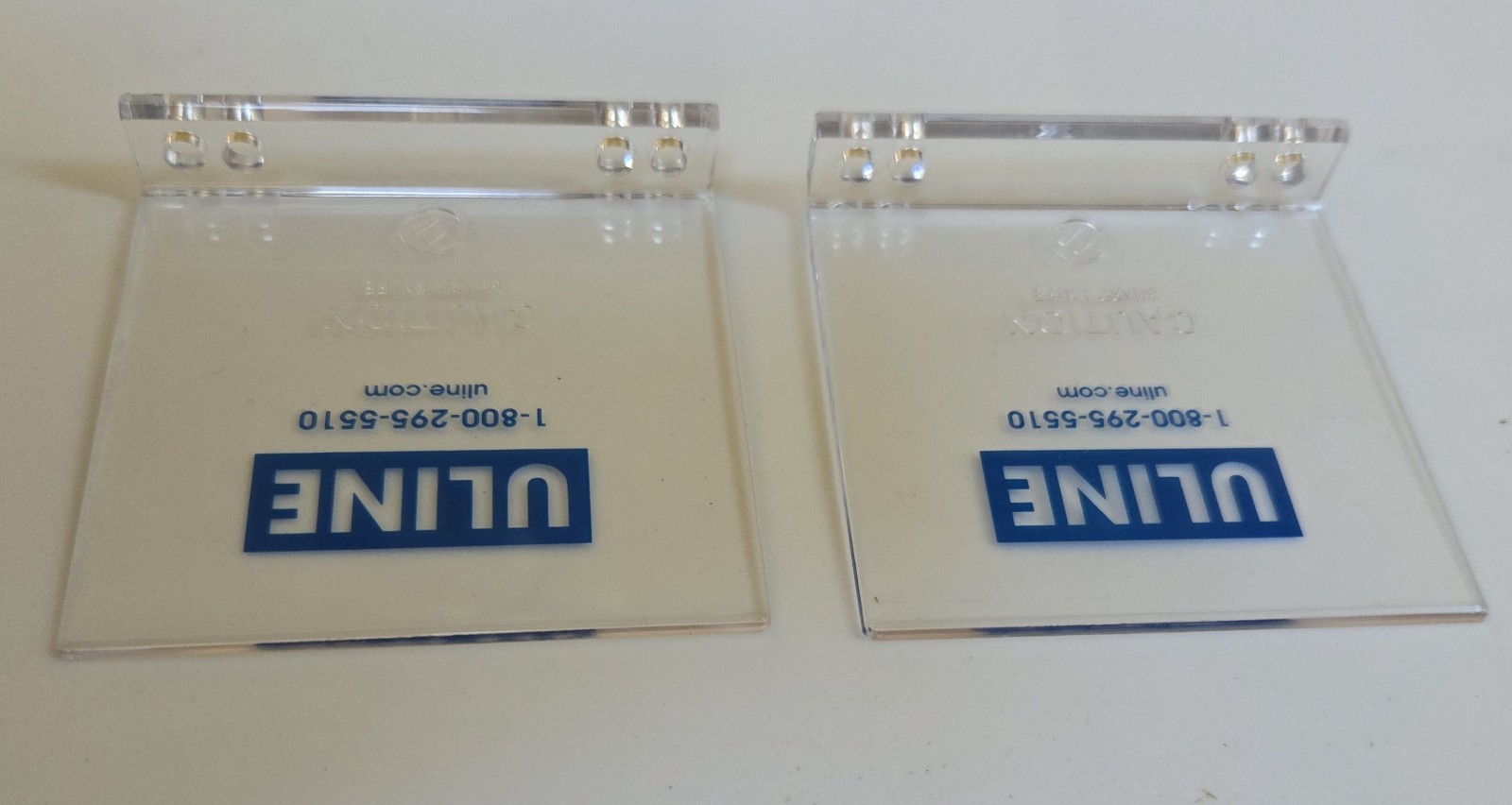 2 PACK Wipe-Down Blade for Industrial Uline Tape Dispensers - 3", BRAND NEW