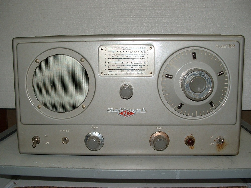 National HFS VHF Receiver
