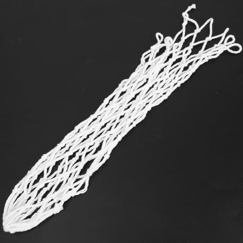 6PCS Billiards Table Net Pocket Set – 32cm Cotton Thread Replacement Mesh white