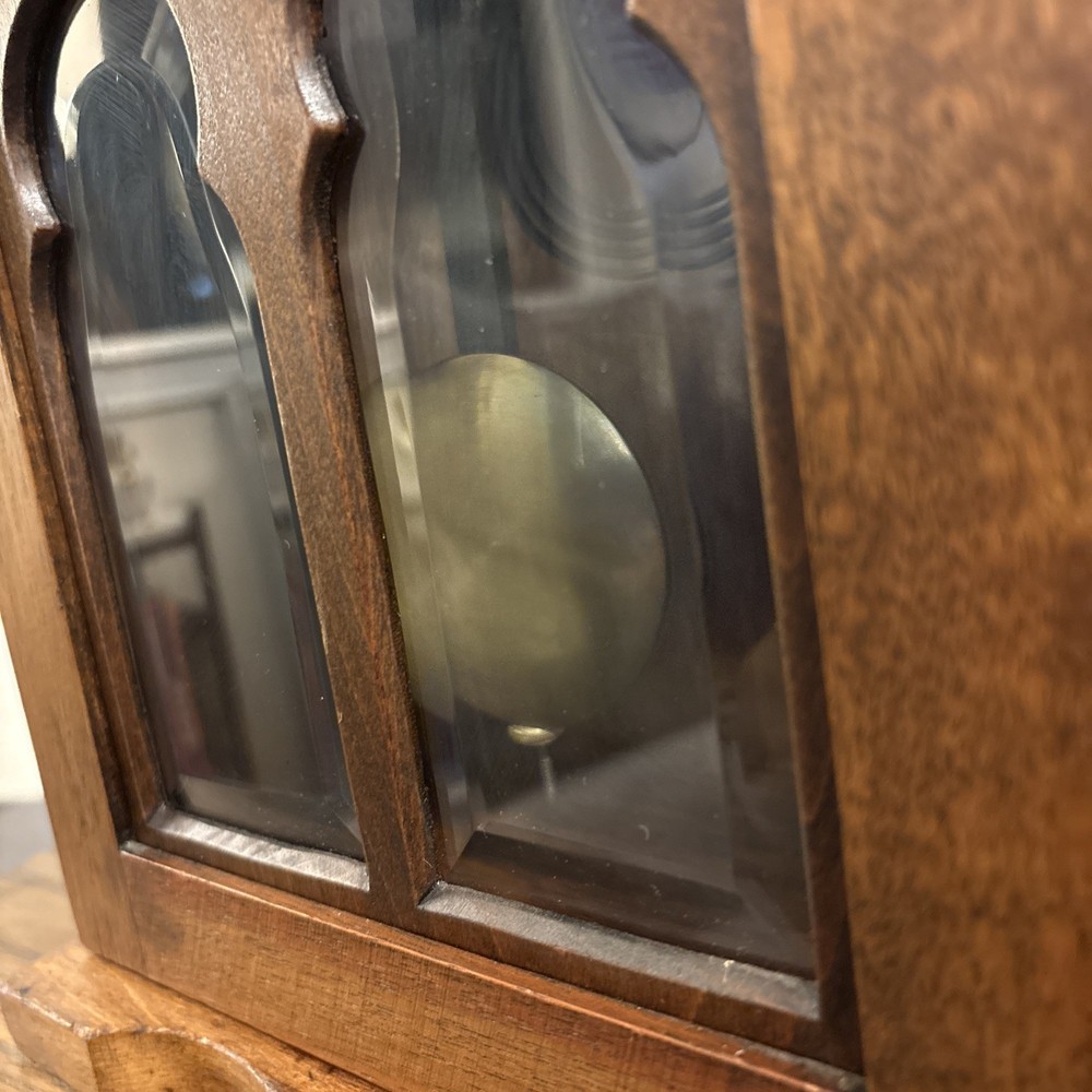 Ansonia BEVELED GLASS Wall Clock/Parlor Clock