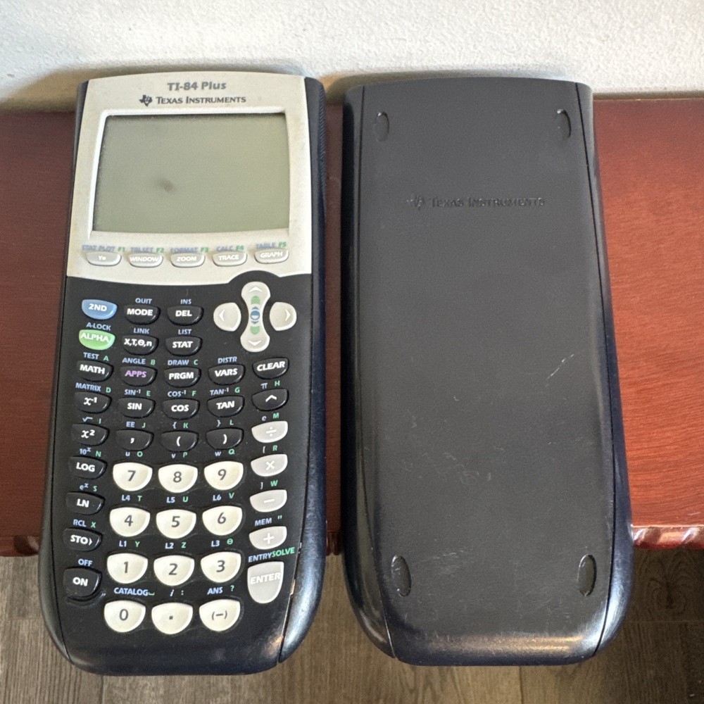 Texas Instruments TI-84 Plus Calculator - Black Works