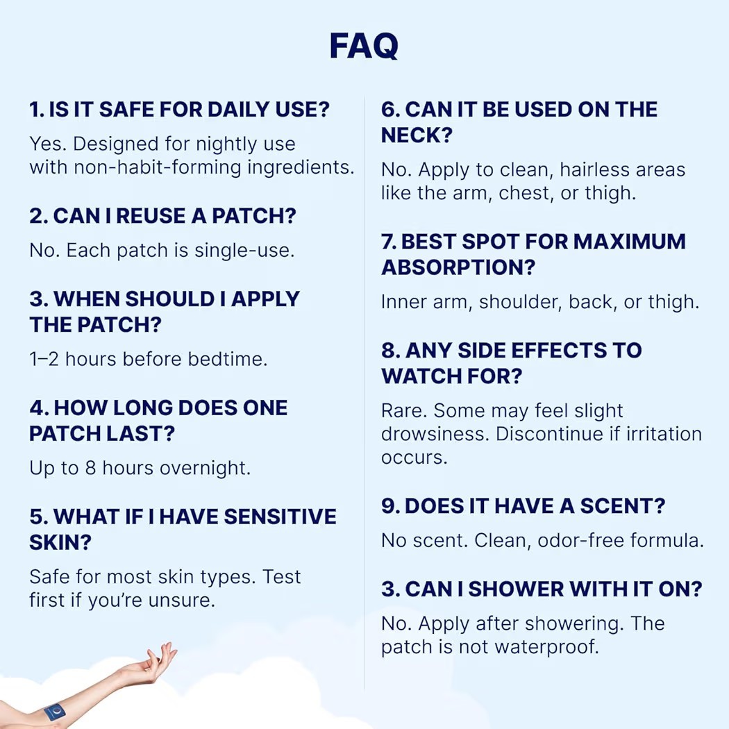 Wellamoon Sleep Support Melatonin, Valerian & Magnesium 1 Pack Of 28 Patches