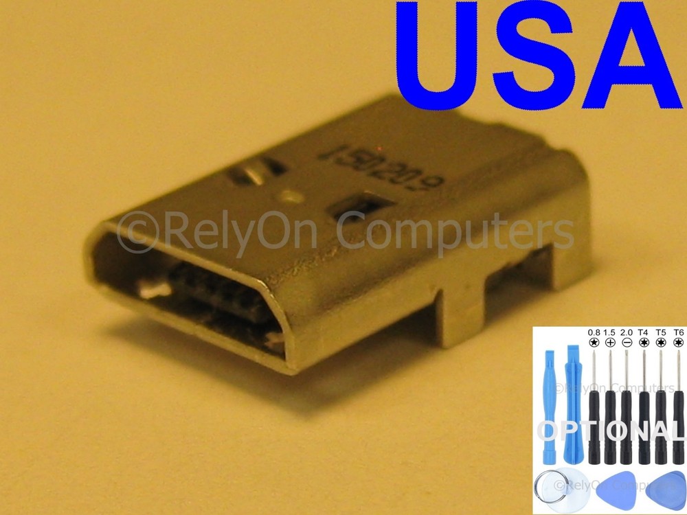 1x Micro USB Charging Port Sync For Amazon Kindle Fire HD 10 10.1" SR87CV Tablet