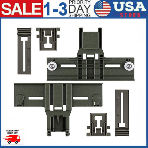 6Pack W10350376 Dishwasher Parts Upper Rack KitchenAid Whirlpool Kenmore Replace