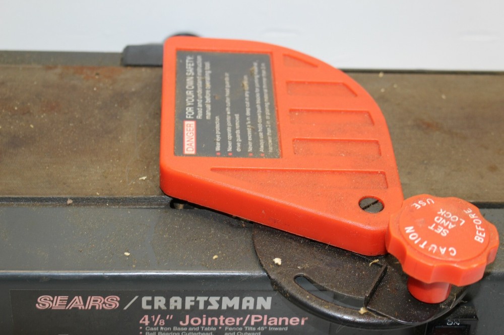 CRAFTSMAN 4 1/8” JOINTER/PLANER MODEL149.236223