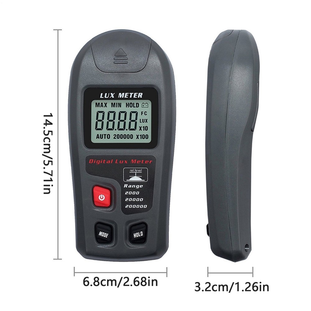 Digital LCD Screen Camera Light Meter Handheld Par Light MeterHOT!