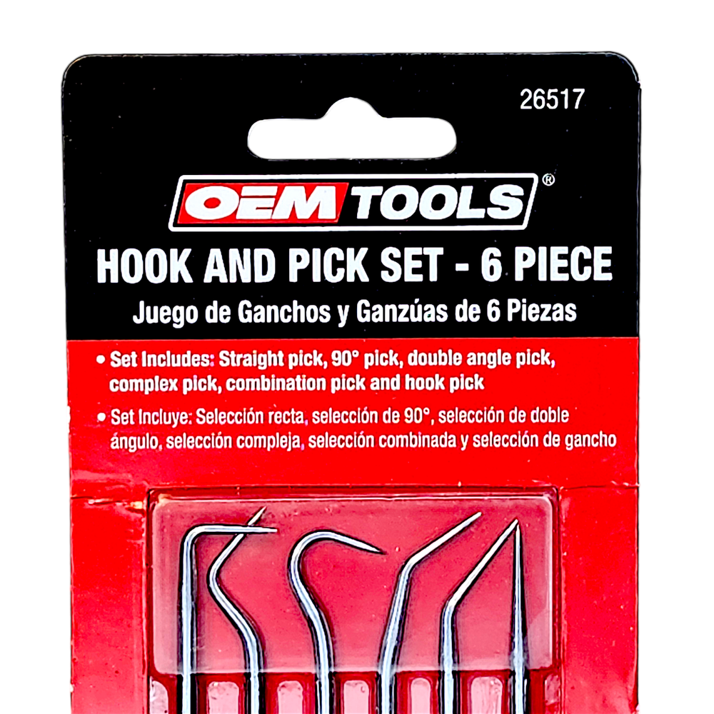 6-Piece Hook and Pick Set
