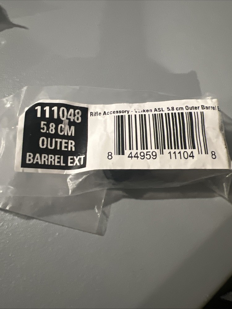 Valken ASL 5.8cm Outer Barrel Extension Black