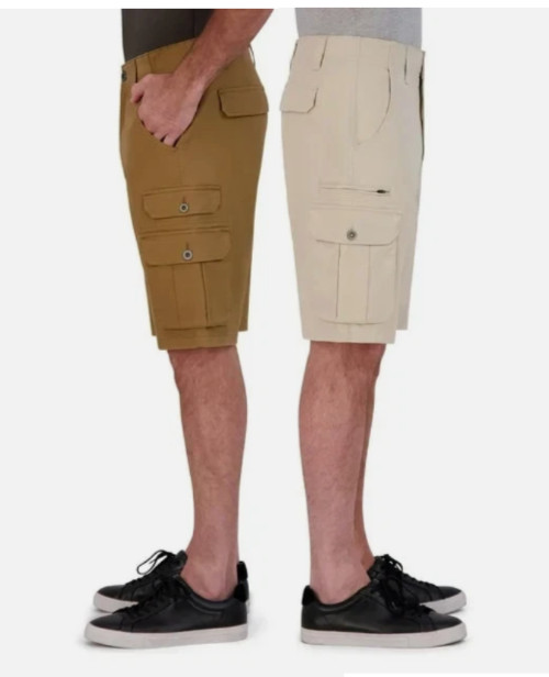 NEW!! Iron Co. Men's Stretch Cargo Shorts Variety #605E