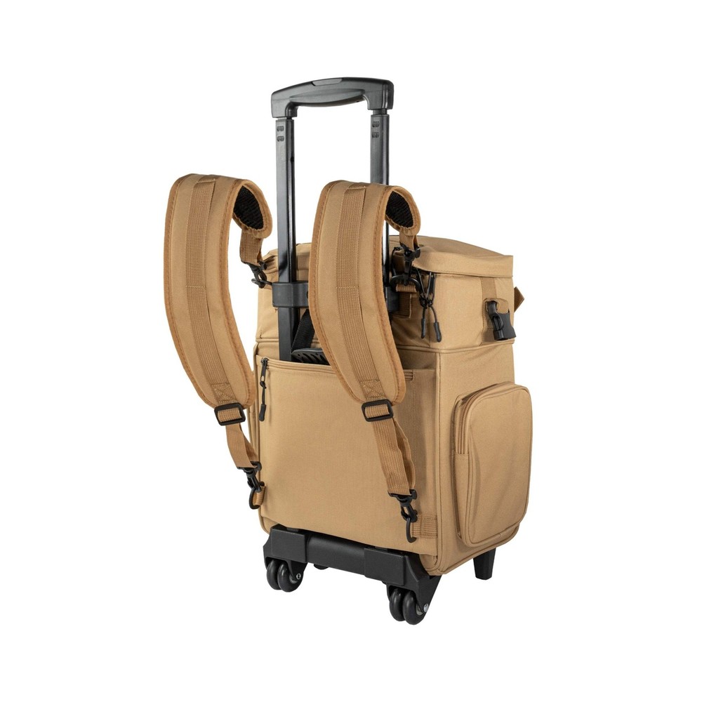 ‘Apollo2’ Tactical Handgun Rolling Range Bag with Wheels Pistol Case