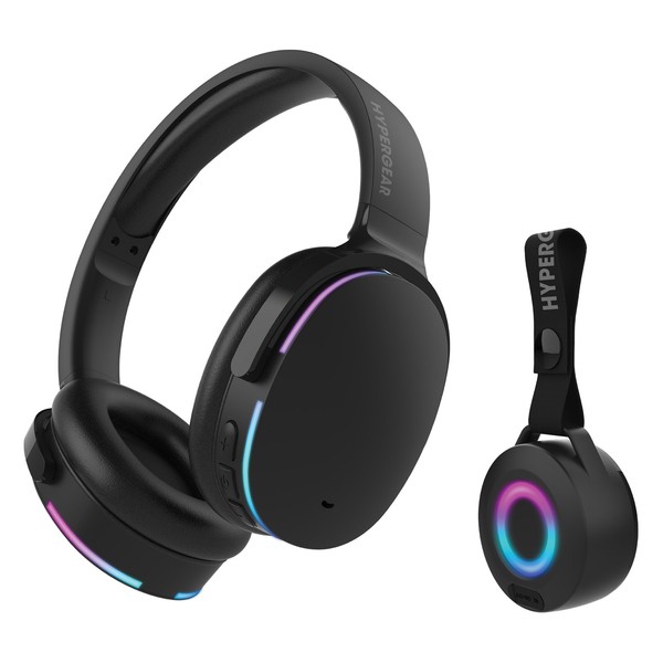 Hypergear 15861 Wireless Audio Essentials Duo With Light-Up Bluetooth Speaker A