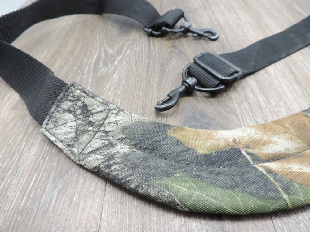 1.5" Adjustable Padded Camo Bag Strap 50" Max Length