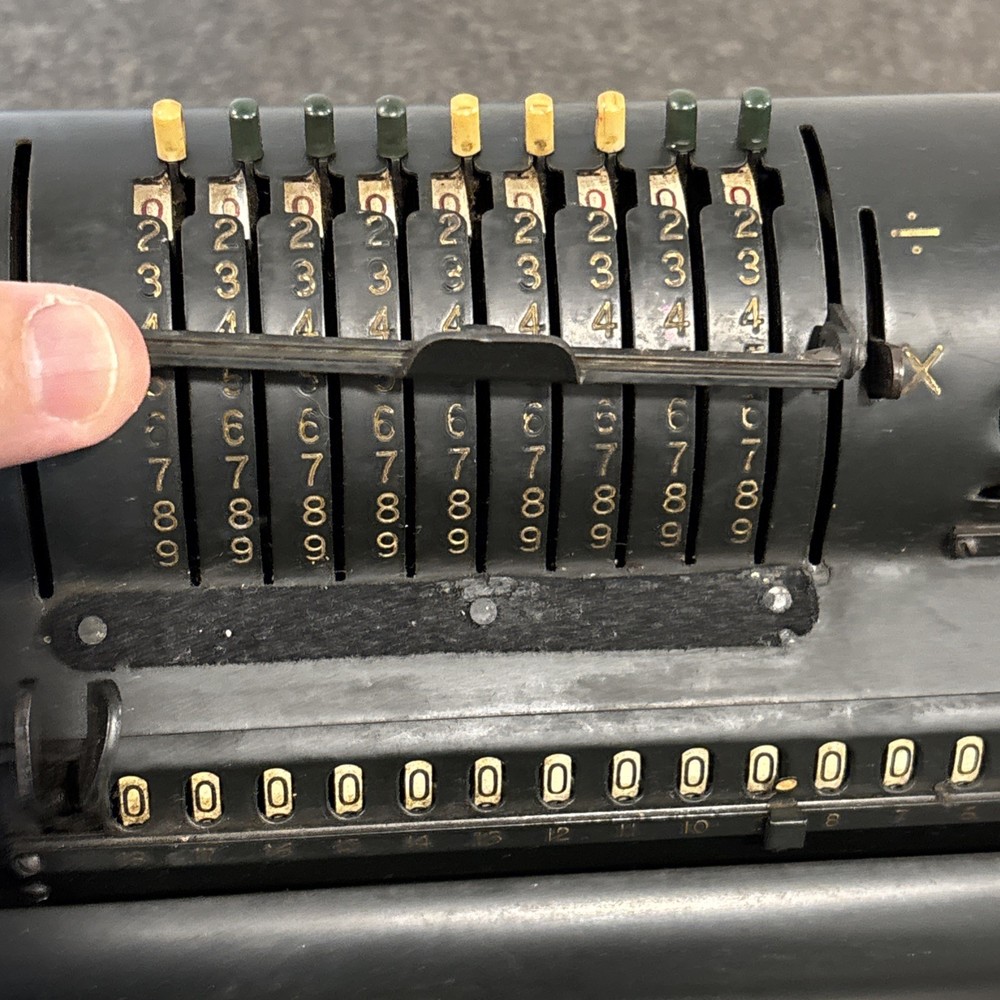 Antique Marchant Adding Calculating Machine Pony WORKING RARE 1920’s🔥