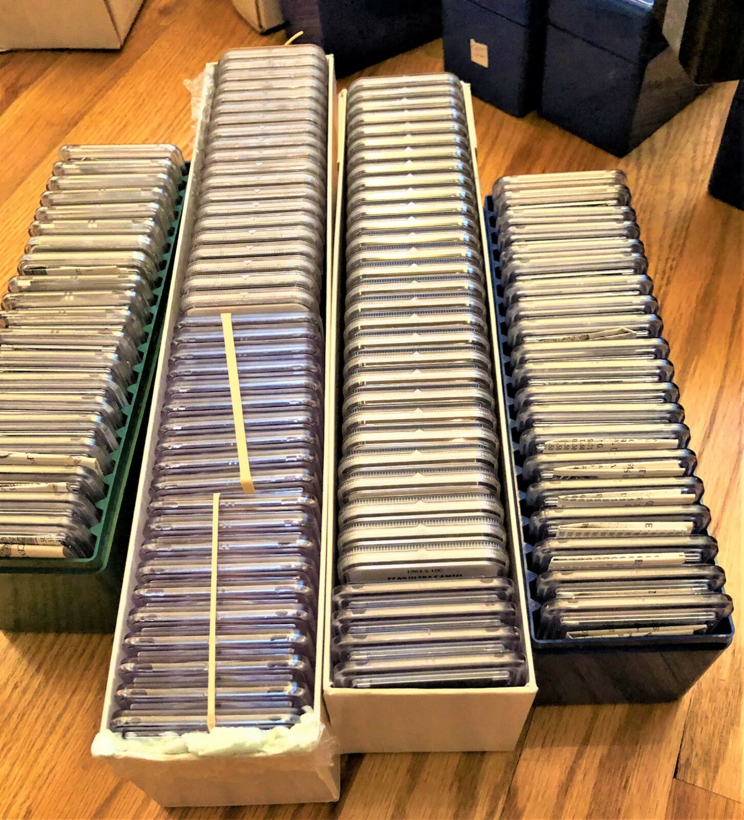 GRAB BAG WITH ONE PR69 PCGS GRADED SLABBED COIN AND 61 OTHER COINS #NB1