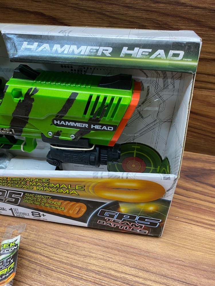 TEK Recon Hammer Head Advanced Battle Systems GPS Teams Includes 25 Rounds