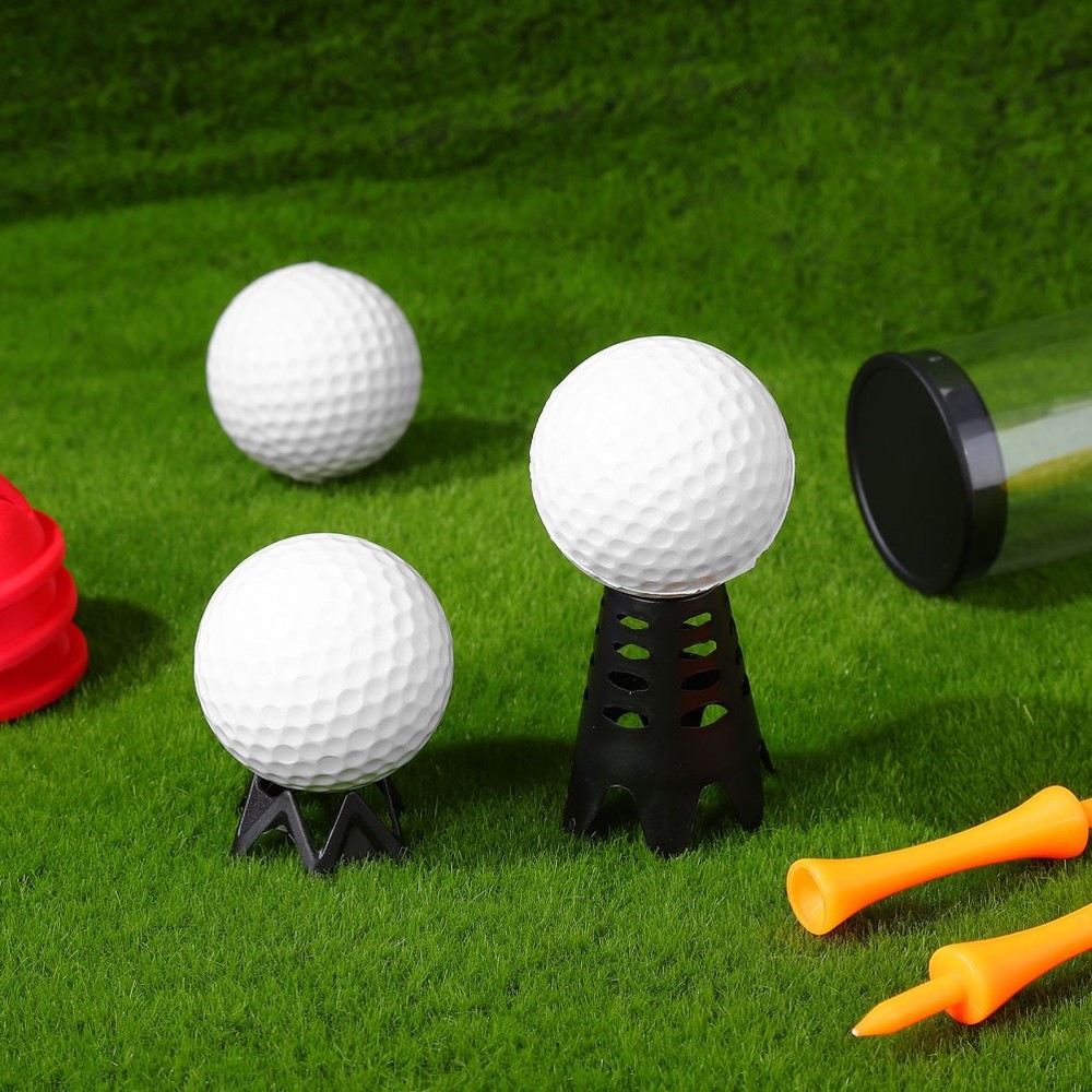 10 Pcs Golf Simulator Training Accessories for Golfing Tees Base Plastic