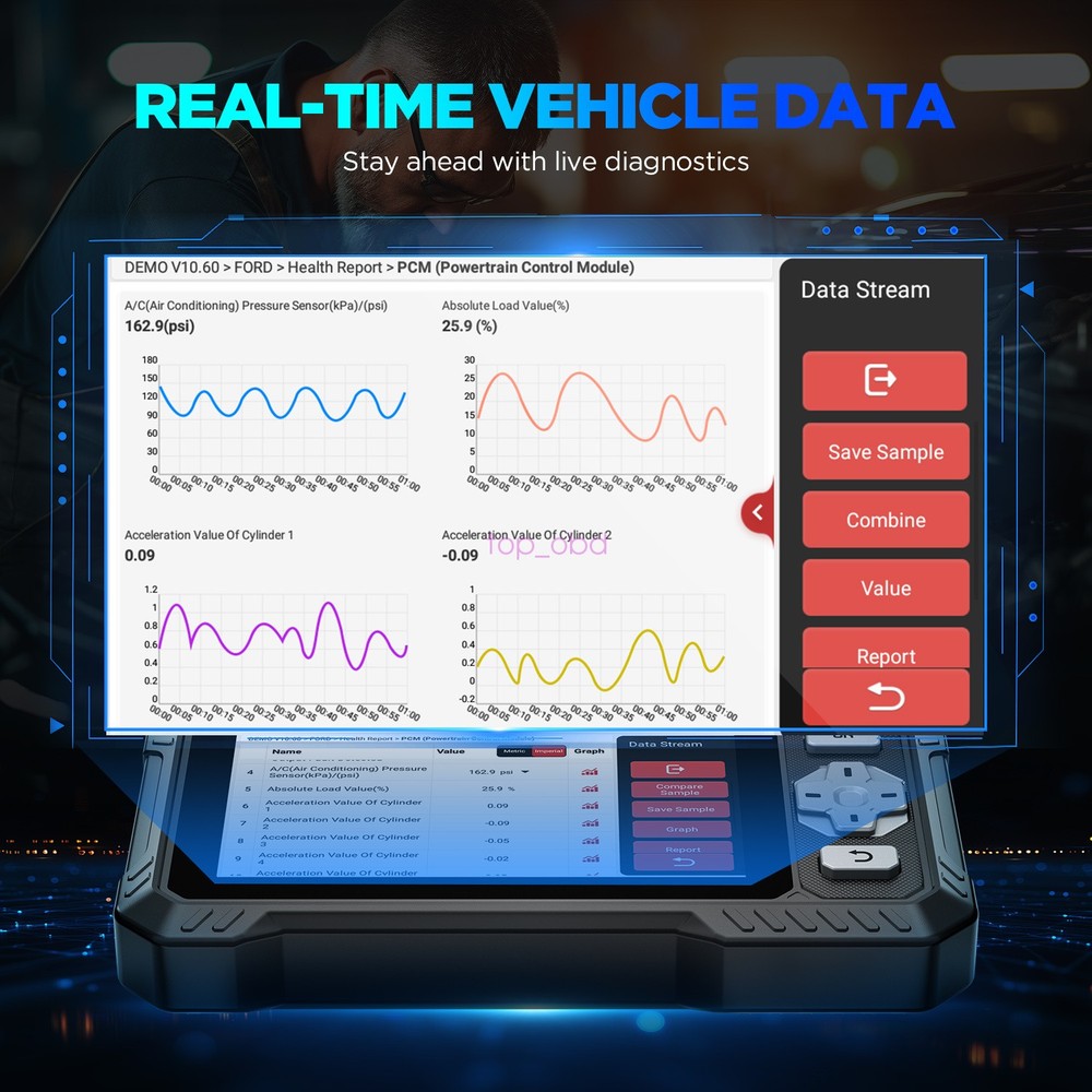 2026 KINGBOLEN S608 Car Diagnostic Tool OBD2 Scanner Code Reader Free Update