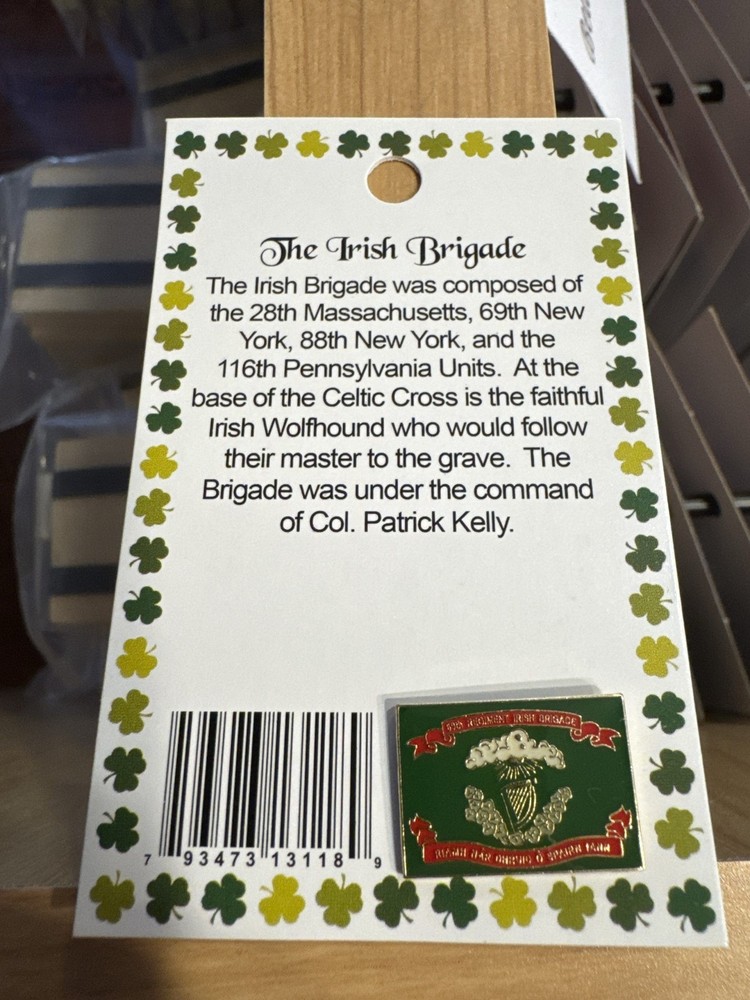 The Irish Brigade Lapel Pin