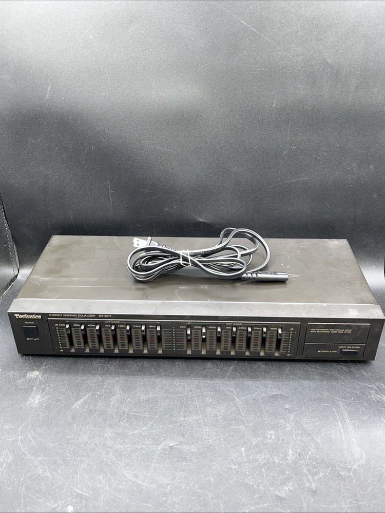 Technics SH-8017 Stereo Graphic Equalizer – Tested & Working